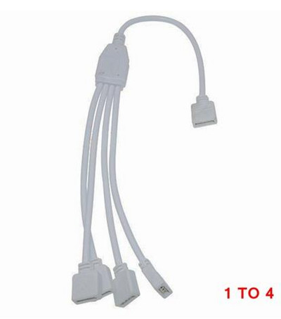 4Pin 5Pin RGB RGBW konektor Kabel ženski produžni HUB 1 do 2 3 4 Razdjelna žica Za 5050 3528 RGB RGBW RGB+WW LED svjetlo trake
