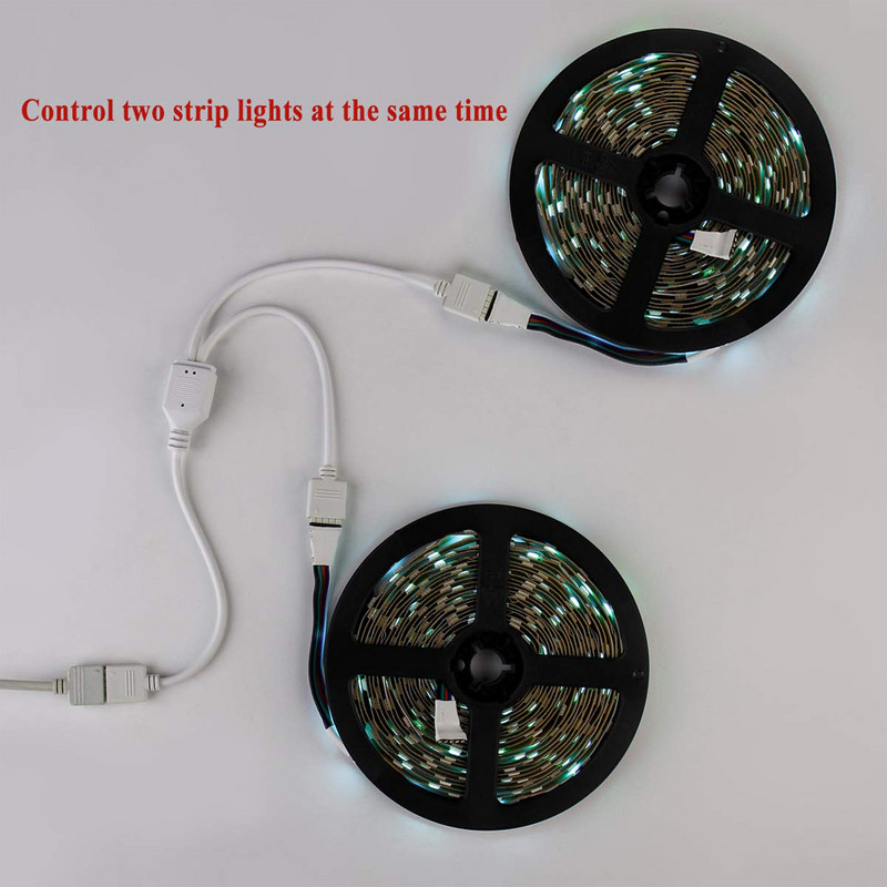 4Pin 5Pin RGB RGBW konektor Kabel ženski produžni HUB 1 do 2 3 4 Razdjelna žica Za 5050 3528 RGB RGBW RGB+WW LED svjetlo trake