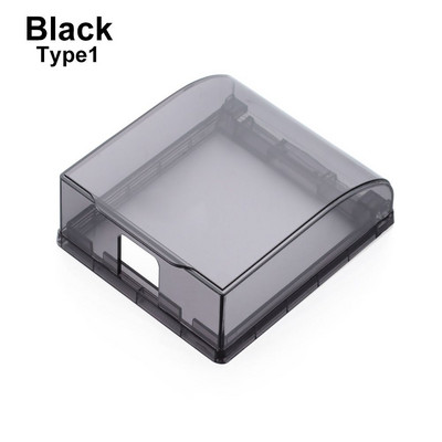 Κουτί με προστασία από πιτσιλίσματα Αυτοκόλλητο κάλυμμα ηλεκτρικής πρίζας Προστασία πρίζας διακόπτης προστατευτικό κάλυμμα Πρίζα τοίχου Αδιάβροχο κουτί