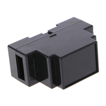 2 τεμ. 88x37x59mm Πλαστικό κιβώτιο ηλεκτρονικών Project Case DIN Rail PLC Junction Box Dropship