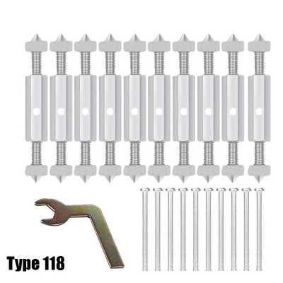 21 kom./set Tip 86/118 Utičnica prekidača Tamna kutija Vijci za popravak kasete Potporna šipka Montaža na zid Prekidači Kompleti alata za popravak kutije