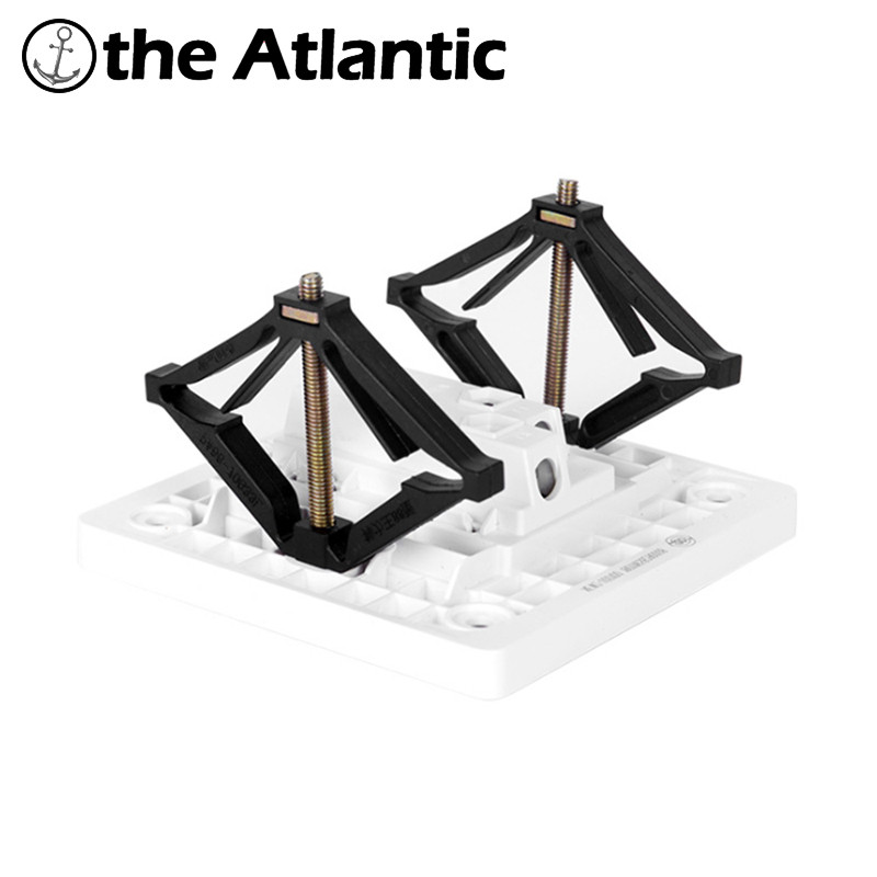 Sienas aizmugures kārbas kasešu remonta balsta remonta atbalsta stieņa elektriķa piederumi plastmasas 86 * 86 mm sadales kārbas remontam