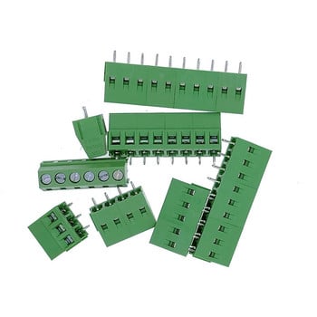 DG/KF128 2.54mm PCB винт клемен блок конектор 2P 3P 4P 5P 6P 7P 8P 9P 10P 12P клеми 150V 6A