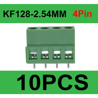 DG/KF128 2,54 mm PCB vijčani terminalni blok konektor 2P 3P 4P 5P 6P 7P 8P 9P 10P 12P terminali 150V 6A