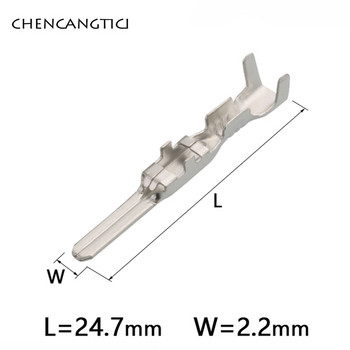 20 бр. Автомобилен клем за снаждане на жичен кабел Женски или мъжки конектор 2,2 MM серия Щифт за HYUNDAI KIA VW