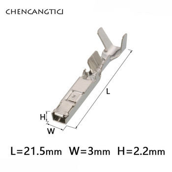 20 бр. Автомобилен клем за снаждане на жичен кабел Женски или мъжки конектор 2,2 MM серия Щифт за HYUNDAI KIA VW