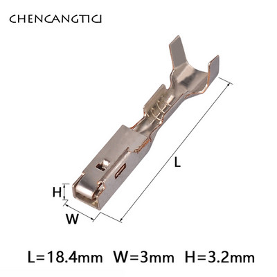 20 gb. Automašīnas gofrēšanas savienojuma termināļa automātiskais vadu kabeļa savienotājs 2,2 MM sērijas tapa HYUNDAI KIA VW