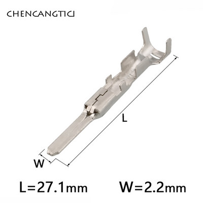 20 gb. Automašīnas gofrēšanas savienojuma termināļa automātiskais vadu kabeļa savienotājs 2,2 MM sērijas tapa HYUNDAI KIA VW