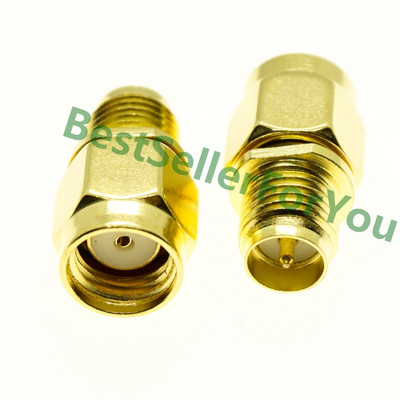 SMA na SMA konektor muški ženski RP SMA na SMA muški RPSMA ravni pravokutni 3-smjerni RF adapter pretvarač