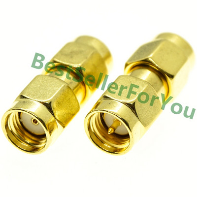 SMA na SMA konektor muški ženski RP SMA na SMA muški RPSMA ravni pravokutni 3-smjerni RF adapter pretvarač