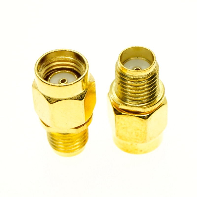 SMA na SMA konektor muški ženski RP SMA na SMA muški RPSMA ravni pravokutni 3-smjerni RF adapter pretvarač