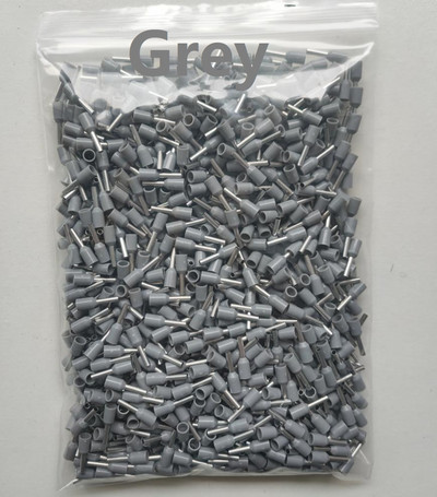 10/20/100PCS E1508 E2508 E4009 E10-12 E50-201.5mm²~50mm² Izolirane ferule Kabelska papučica Žica Konektor Krimp terminalni krajnji blok