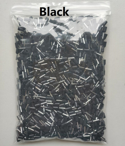 10/20/100PCS E1508 E2508 E4009 E10-12 E50-201.5mm²~50mm² Izolirane ferule Kabelska papučica Žica Konektor Krimp terminalni krajnji blok