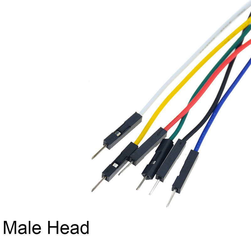 6PCS Muška linija glave 30CM do mini jednostruke ispitne kuke, ispitna kuka, testna kuka, okrugla krokodilska kuka, testna kuka, kuka za spajanje žice