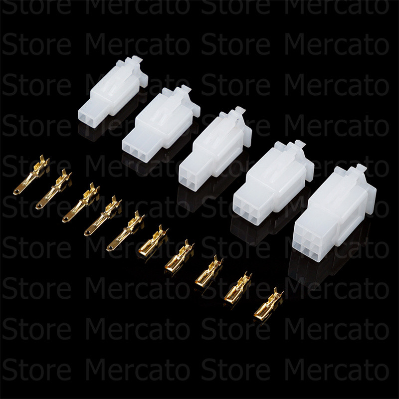 580/380/200Pcs 2/3/4/6/9pin žičane konektorske kliješta Automobilske električne muške ženske stezaljke Spoj utikača Automobilski brod Motocikl