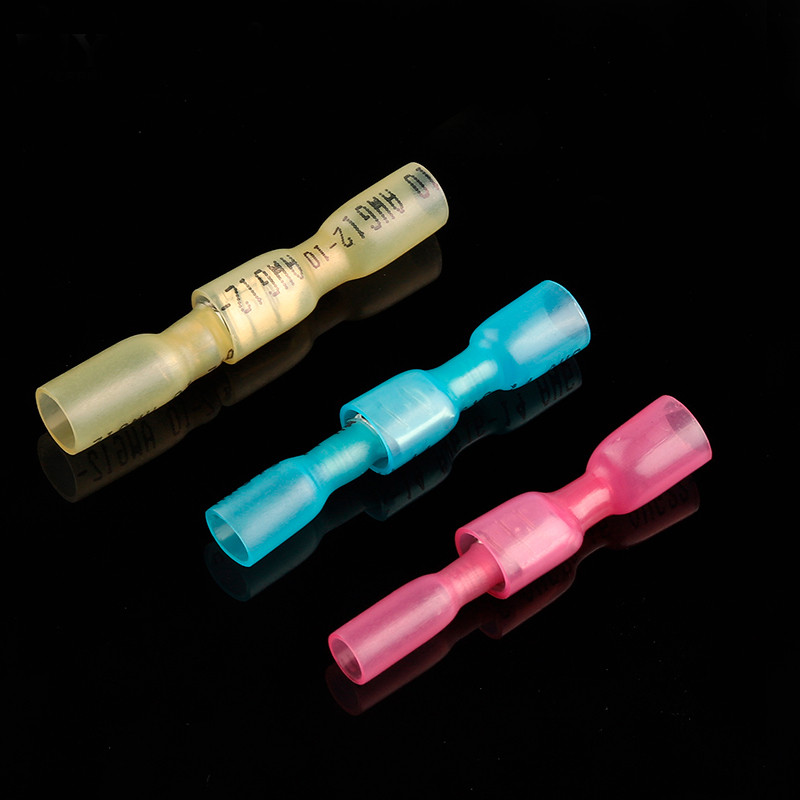 MDD/FDD Termoskupljajuće spojne stezaljke Kit Izolirani konektor spojne žice Električni kabel Muški Ženski Docking Spade Terminal