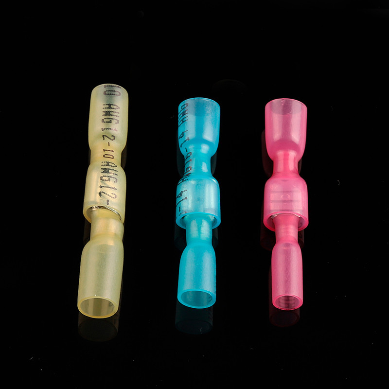 MDD/FDD Termoskupljajuće spojne stezaljke Kit Izolirani konektor spojne žice Električni kabel Muški Ženski Docking Spade Terminal