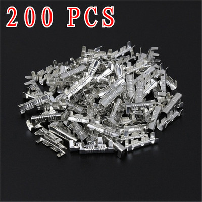 500 gab. 0,5-1,5 mm ložu spailes automašīnas savienotāji Elektriskās cilnes U-veida stieples savienotāja diametrs.