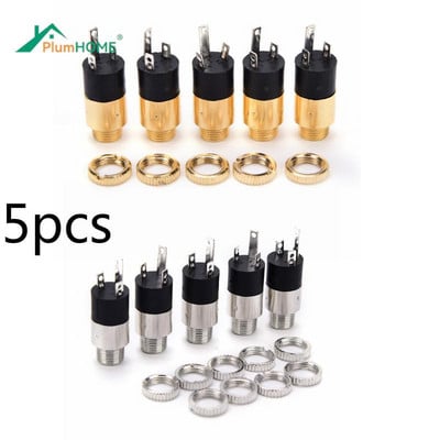 5 τμχ PJ392 Stereo Female Sockect Jack 3,5 Audio Headphone Connector 3,5mm Stereo Headphone Audio Video Socket Socket Plug Hot Έκπτωση