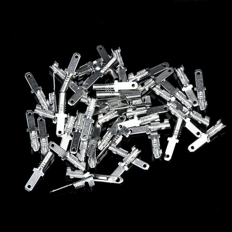 270 gab. 2,8/4,8/6,3 mm izolēts vīrišķais vadu savienotājs Elektrības vadu gofrēšanas spailes Lāpstas savienotāju dažāds komplekts