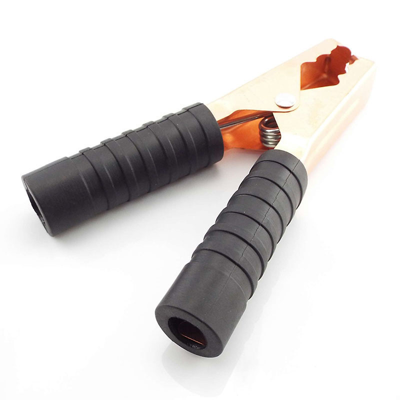 200A 14cm crveno crni aligator krokodil stezaljka stezaljke za automobilske baterije velike aligatorske stezaljke konektor utikač napajanje stezaljka akumulatora automobila