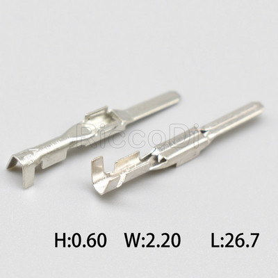 100/500kom 2,2 mm muški ženski auto stezaljke ST740673-3 8100-0457/8100-0458/7116-4025/7116-4026/7116-4027