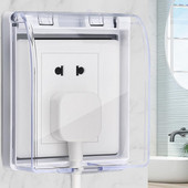 Zidna utičnica tipa 86 Vodootporna kutija Zaštitna ploča Izlazna ploča Prekidač Poklopac zvona na vratima Ljepilo bez noktiju Jednostavna instalacija