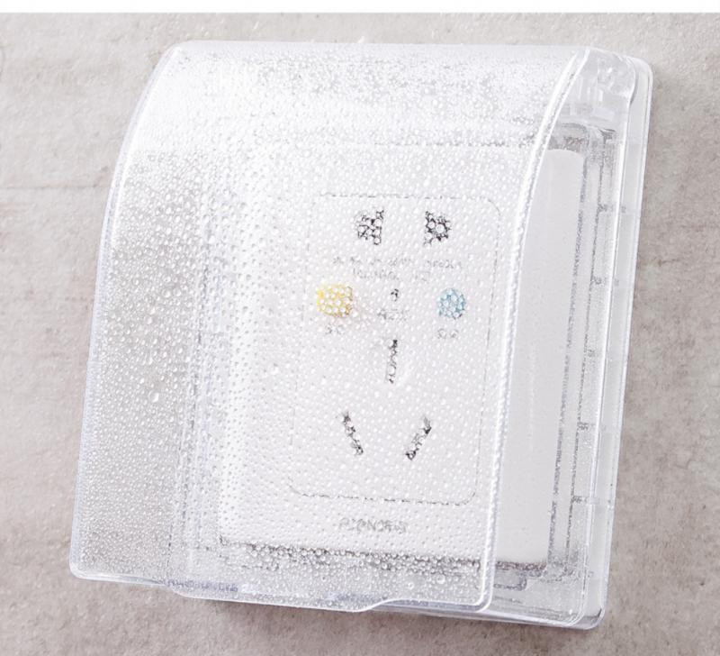 Zidna utičnica tipa 86 Vodootporna kutija Zaštitna ploča Izlazna ploča Prekidač Poklopac zvona na vratima Ljepilo bez noktiju Jednostavna instalacija