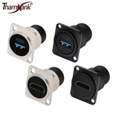 1 komad metalne USB 2.0/3.0 & HDMI-kompatibilne utičnice Ženski na ženski utičnice Elektronički konektori za montažu na ploču