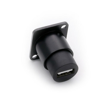 1 τεμ. D Type Metal USB 2.0/3.0 & HDMI-συμβατή υποδοχή θηλυκό σε θηλυκό Ηλεκτρονικές υποδοχές τοποθέτησης πίνακα