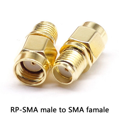 1PCS C20073-92 1PC SMA uz SMA vīriešu kārtas apzeltīts RP SMA vīrišķais RP-SMA savienotājs RF adapteris, taisns, saliekts L/T tips