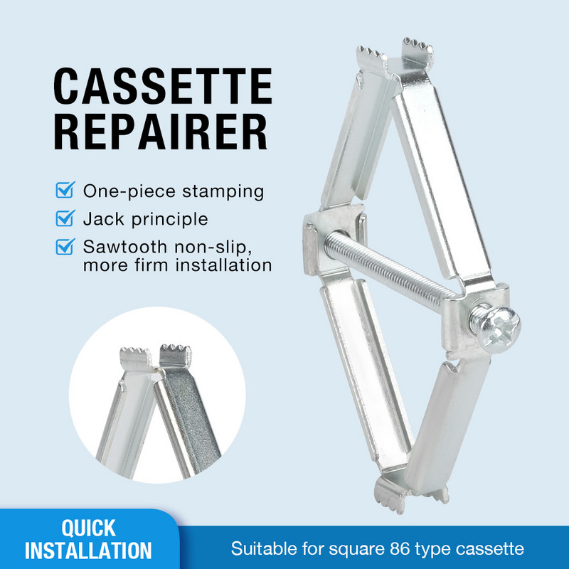 VRUĆE! 10PCS Vijak za popravak kazete Ključ za utičnicu prekidača Vijak za kazetu Potporna šipka Zidna kutija s prekidačima Tajna skrovišta