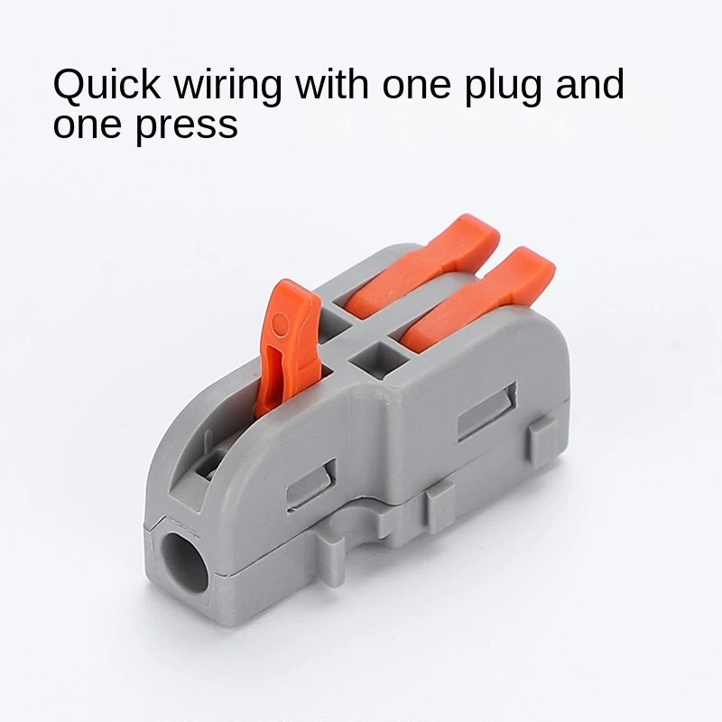 5kom Brzi univerzalni kompaktni vodič Razvodna kutija Opružni spoj Terminalni blok Utisni žičani konektor Razdjelnik električnih kabela