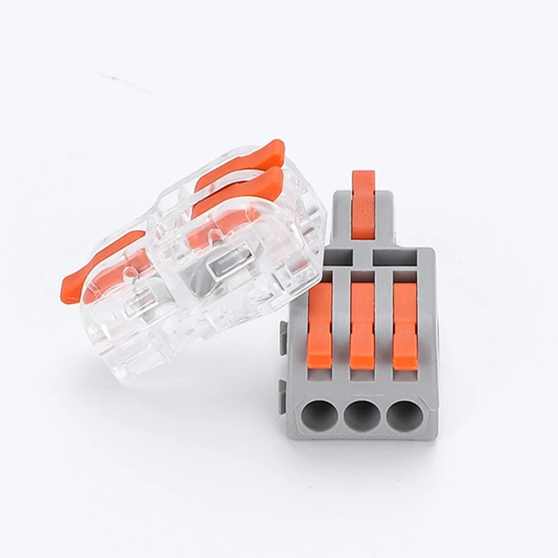 5kom Brzi univerzalni kompaktni vodič Razvodna kutija Opružni spoj Terminalni blok Utisni žičani konektor Razdjelnik električnih kabela