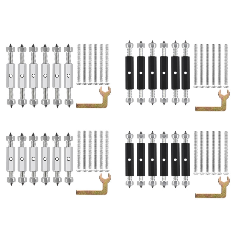 6 KOM Ključ za popravak kazeta Vijak s ključem Utičnica prekidača Vijak za kazete Potporna šipka Zidna kutija s prekidačima Tajna zaliha Dropship
