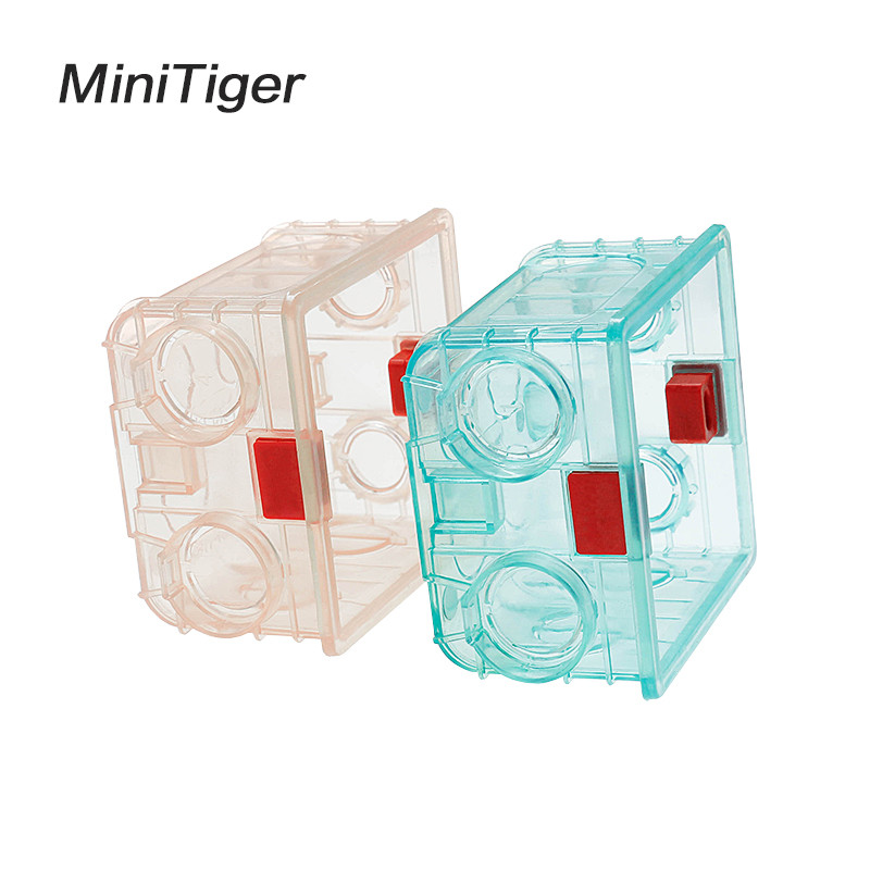 Minitiger 86mm*83mm*50mm Podesiva prozirna kutija za ugradnju, unutarnja kazeta za 86 tip WIFI Touch Switch i USB utičnicu