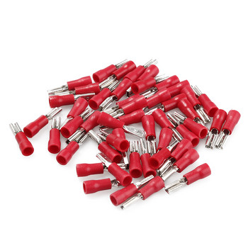 100/50Pcs 2,8mm 4,8mm 6,3mm μονωμένη στεγανοποίηση συρμάτινη σύνδεση θηλυκού ακροδεκτών σύσφιξης σετ ακροδεκτών ηλεκτρικής πτύχωσης