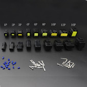 1P/ 2P/3P/4P/6P/8P/10P/12P/16 kontaktu 1,8 mm ūdensnecaurlaidīgs vadu savienotājs Elektrības spraudnis Automašīnas automātiski noslēgts kravas automašīnas instalācija