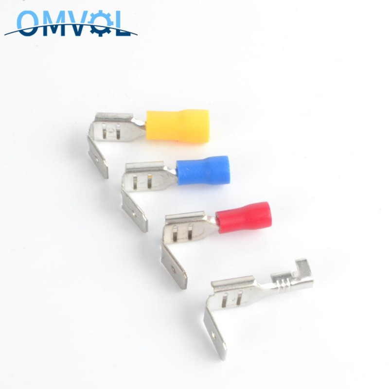 20 komada izoliranog spojnog kabela sa spojnom žicom od 6,3 mm električnih stezaljki