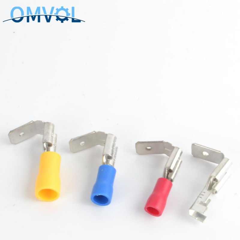 20 komada izoliranog spojnog kabela sa spojnom žicom od 6,3 mm električnih stezaljki