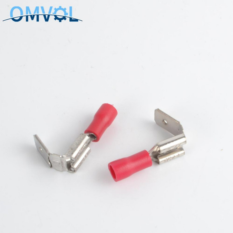 20 komada izoliranog spojnog kabela sa spojnom žicom od 6,3 mm električnih stezaljki