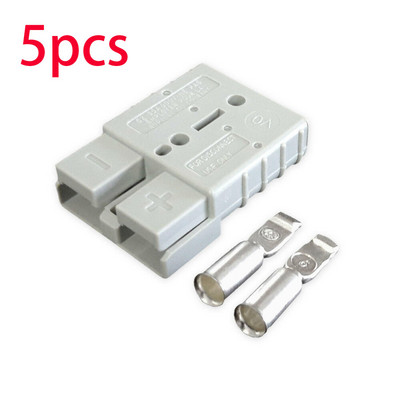 10 gab Anderson kontaktdakšas savienotājam 50a 6awg Caravan Trailer Solar 4x4 kravas automašīnai, kas piemērota Anderson iekrāvēja akumulatora savienotājam