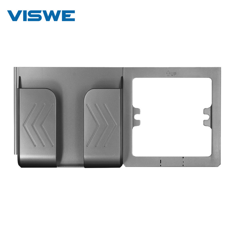 VISWE Nosač/polica za mobitel super jednostavan za korištenje Za standardnu zidnu utičnicu za EU s USB utičnicom