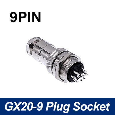 GX20 zrakoplovni konektor muški ženski metalni kružni brzi konektor 2Pin 4 Pin 8 Pins 12 Pin 15 Pin