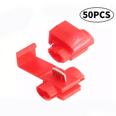 60/120/240/360 gab Scotch Lock Gofrēšanas spailes Elektrisko kabeļu savienotāji Ātri ātri savienojami bloķēšanas vadu spailes Gofrēšanas komplekta komplekts