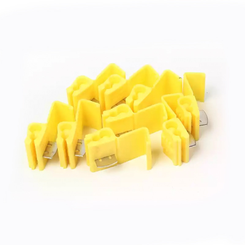 60/120/240/360 gab Scotch Lock Gofrēšanas spailes Elektrisko kabeļu savienotāji Ātri ātri savienojami bloķēšanas vadu spailes Gofrēšanas komplekta komplekts