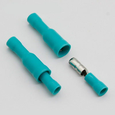 Sievišķā un vīrieša izolēta elektriskā savienotāja gofrētā ložu spaile 22-16 AWG audio vadiem