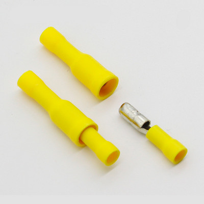 Sievišķā un vīrieša izolēta elektriskā savienotāja gofrētā ložu spaile 22-16 AWG audio vadiem