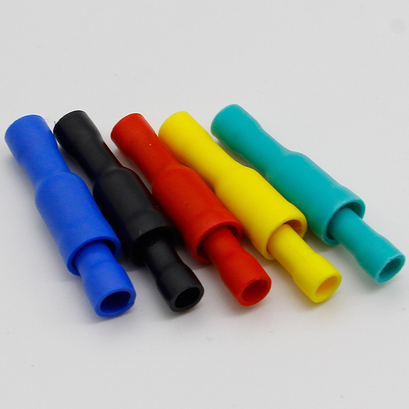 Sievišķā un vīrieša izolēta elektriskā savienotāja gofrētā ložu spaile 22-16 AWG audio vadiem