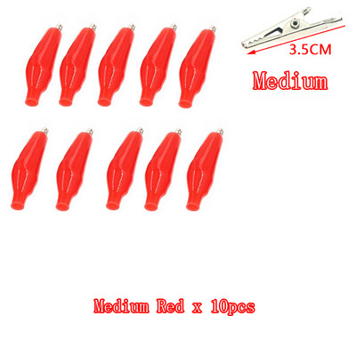 10 komada metalne aligatorske kopče, krokodilske električne stezaljke, mjerač sonde, crno-crvene s plastičnim prtljažnikom, automobilska baterija